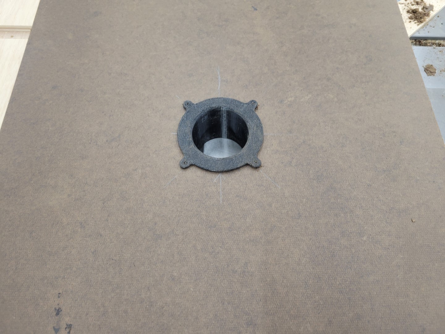 3d printed bottom hose adapter