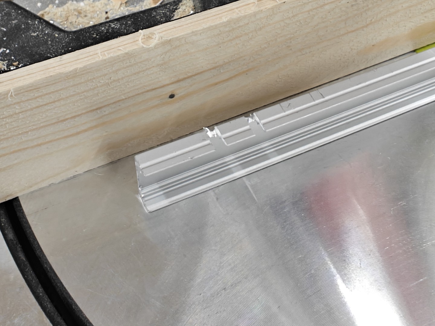 Notch in LED channel