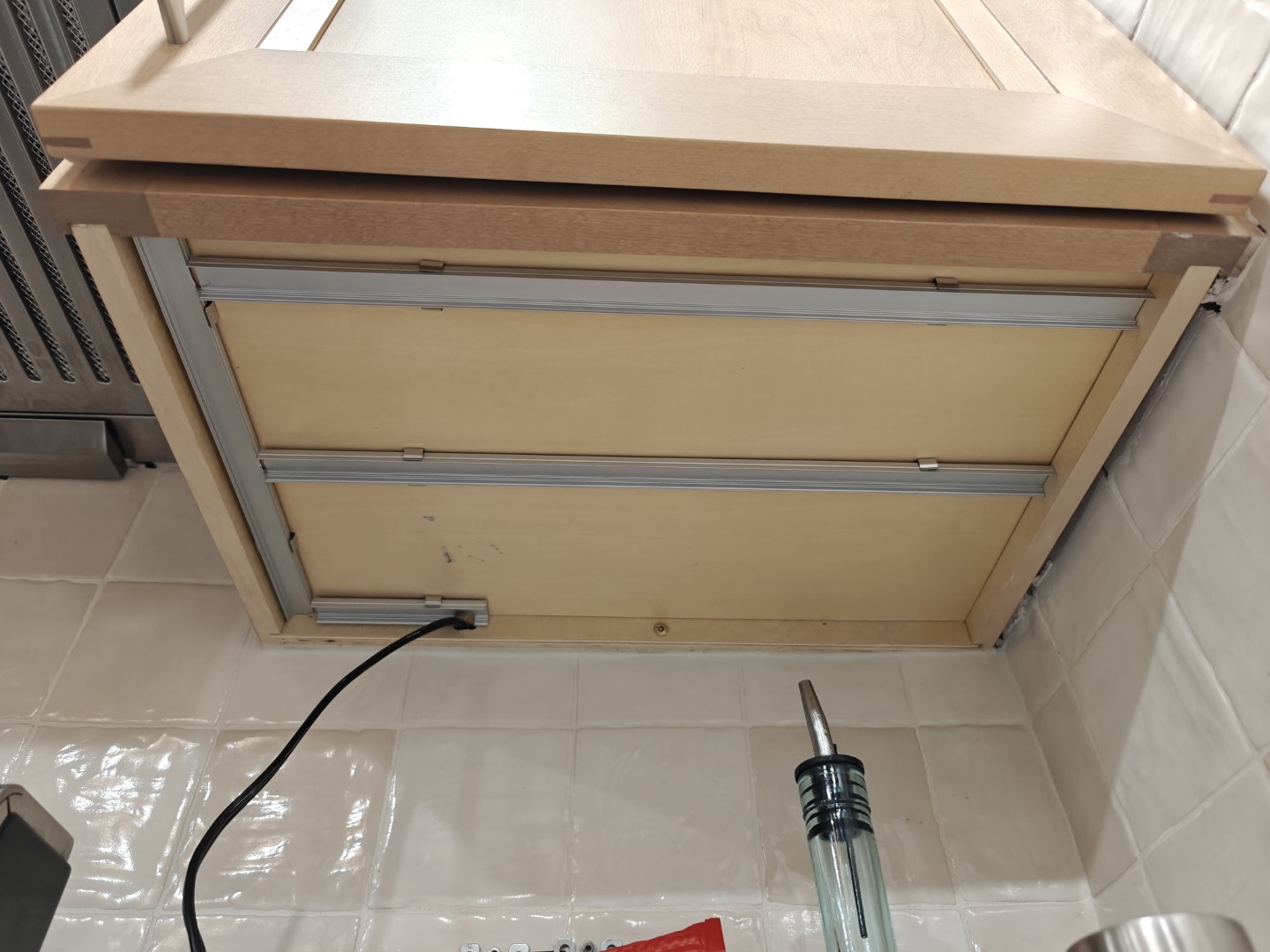 Channels installed empty